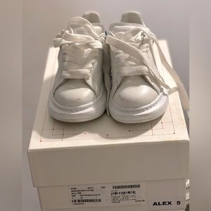 Alexander McQueen White Kids Sneakers